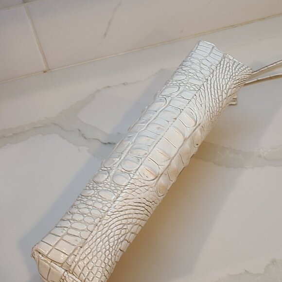 Brahmin Kayla Coconut Melbourne Clutch Wristlet EUC - Picture 11 of 15